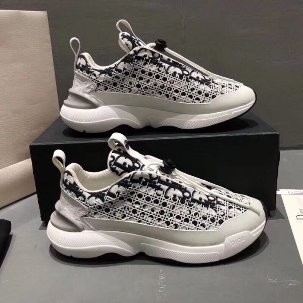 Sneaker b24 cannage dior oblique blanche sales