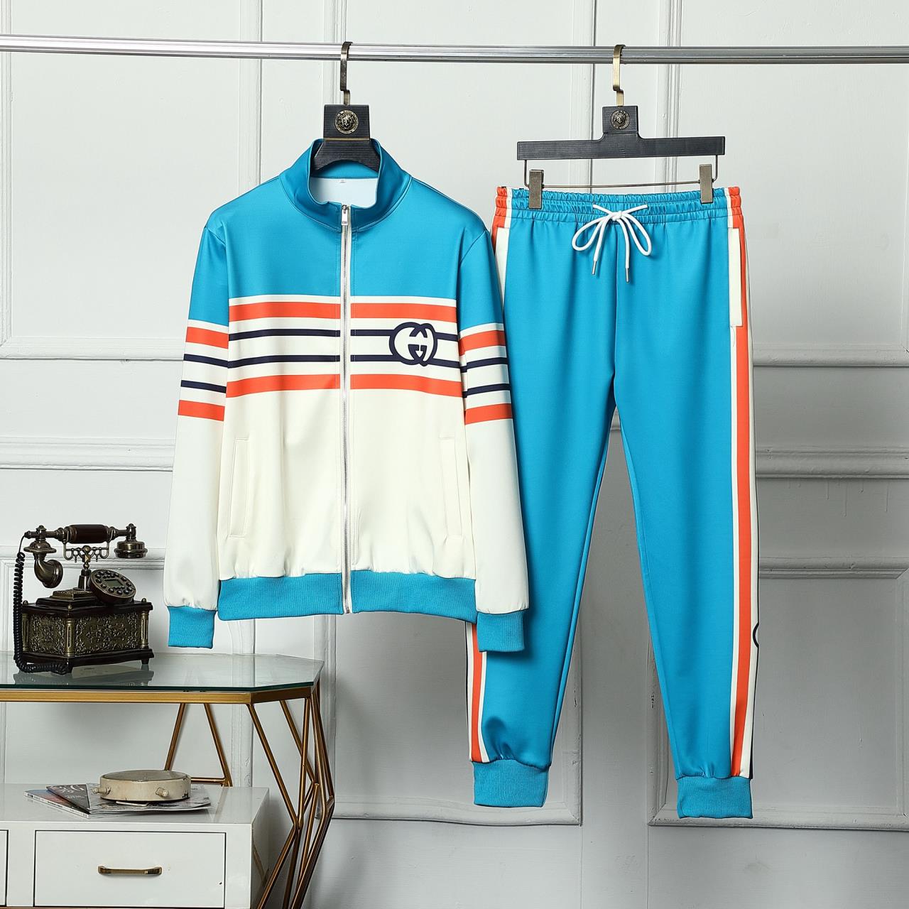 Gucci sales orange tracksuit